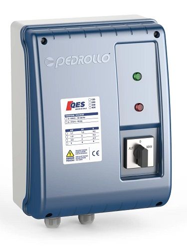 Пульт управления  QES 400 для трёхфазных фекальных насосов Pedrollo в Челябинске 