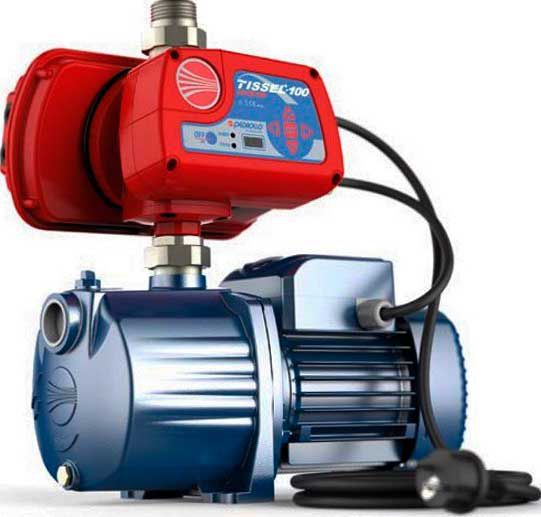 Установка повышения давления Pedrollo серии TISSEL TS1 - 2CP 25/130 в Челябинске 