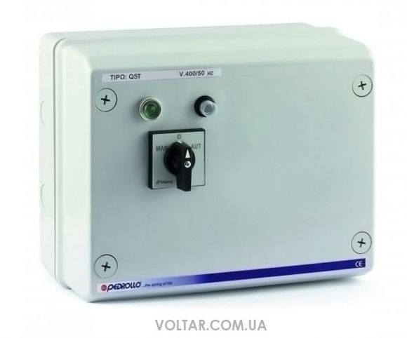 Пульт управления QST 3000 для трёхфазных скважинных насосов Pedrollo с датчиком уровня в Челябинске 